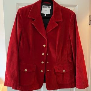 Moschino corduroy blazer